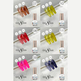 Cre8tion Jewel Collection Gel 0.5oz - Full Set 48 colors w/ 3 Top Diamond 0.5oz & 1 Color Book