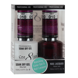 Cre8tion Matching Sets - 010 FANCY (SHIMMERY)