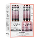 Cre8tion Matching Sets - 020 ROSE GOLD (SHIMMERY)