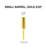 Cre8tion Carbide Small Barrel, Gold 3/32"