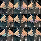 Cre8tion Under Flashlight Collection 0.5oz  - Full Set 36 Colors W/ 1 Set Color Chart