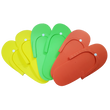 Cre8tion Non-Slippery Disposable Plastic Button - Pedicure Slippers 360 pairs/case