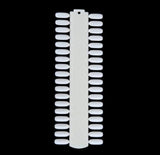 Cre8tion Finger 36 tips Rectangular - Natural