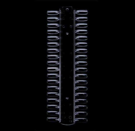 Cre8tion Finger 36 tips Rectangular - Clear