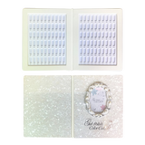 Cre8tion PMMA material tips 120 colors display book- JJPB-005