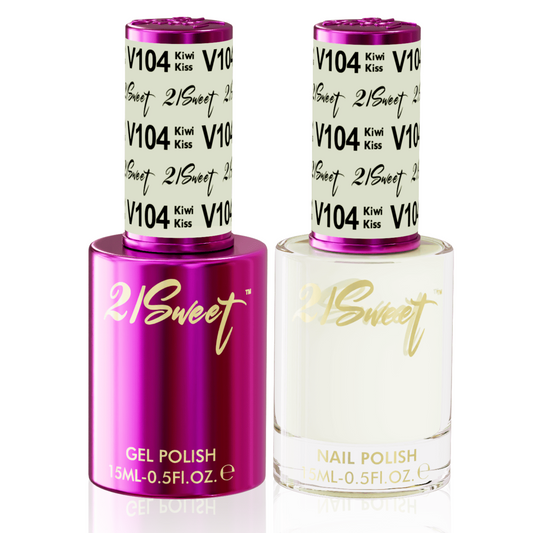 21Sweet 104 - Gel & Lacquer Duo