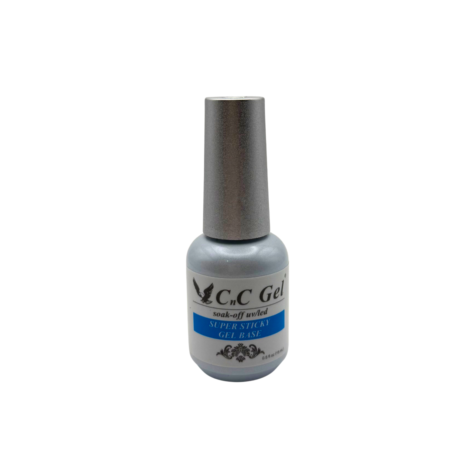 CnC Gel Super Sticky Base - Soak-Off UV/LED – 0.5oz Bottle