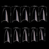 Cre8tion Special Shape - 03 Short Stellito Nail Tips 500 pcs./box
