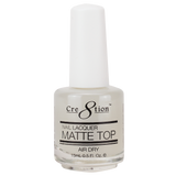 Cre8tion Lacquer Matte Top Coat 0.5oz