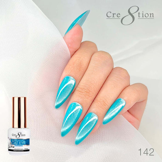 Cre8tion Saphire Cat Eye Gel 0.5oz 142