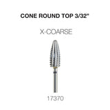 Cre8tion Cone Round Top Nail Filing Bit 3/32"
