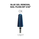 Cre8tion Blue Gel Removal Nail Filing Bit  3/32"