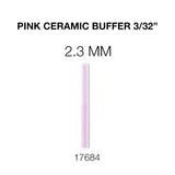 Cre8tion Pink Ceramic Buffer Nail Filling Bit 3/32"