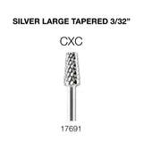 Cre8tion Silver Large Tapered 3/32"