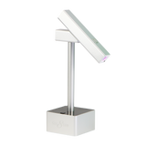 Cre8tion Portable Rechargeable 2in1 UV/LED Desk Lamp - Silver 15W