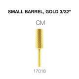 Cre8tion Carbide Small Barrel, Gold 3/32"