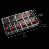 Cre8tion Empty 550 pc Plastic Tip Box