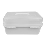 Cre8tion Large Plastic Storage Box Size 13*7.9*6.3 inches