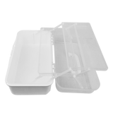Cre8tion Large Plastic Storage Box Size 13*7.9*6.3 inches