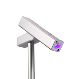 Cre8tion Portable Rechargeable 2in1 UV/LED Desk Lamp - Silver 15W