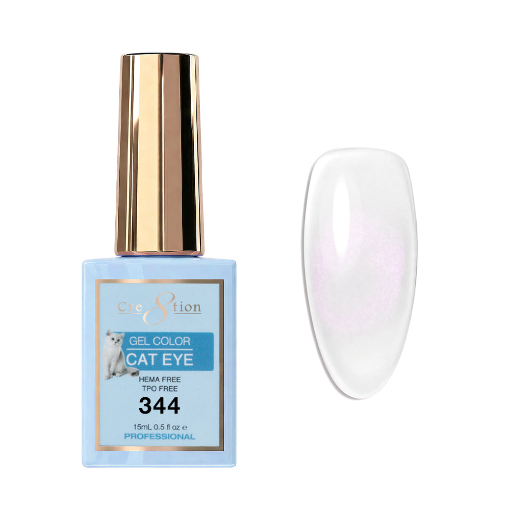 Cre8tion Cat Eye Soak Off Gel 0.5oz 344