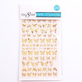 Cre8tion Nail Art Sticker Butterfly (42 Styles)