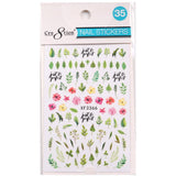 Cre8tion Nail Art Sticker Flower (26 Styles)