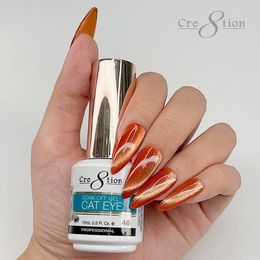 Cre8tion Cat Eye Soak Off Gel 0.5oz 46