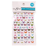 Cre8tion Nail Art Sticker Butterfly (42 Styles)