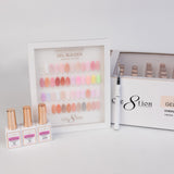 Cre8tion Gel Collection - Overlay/ Brush on Builder 0.5oz 48 Color Kit