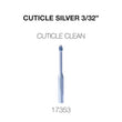 Cre8tion Cuticle Clean Carbide Bit, Silver 3/32"