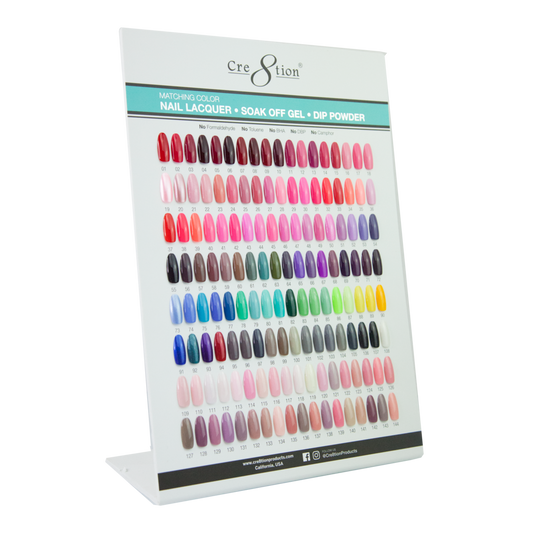 Cre8tion Counter Foam Display - 288 Matching Color Chart