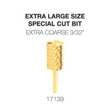Cre8tion Extra Large Size - Special Cut Bit 3/32" Gold
