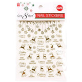 Cre8tion Nail Art Sticker Christmas (29 Styles)