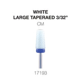 Cre8tion White Ceramic - Large Tapered - 3/32"