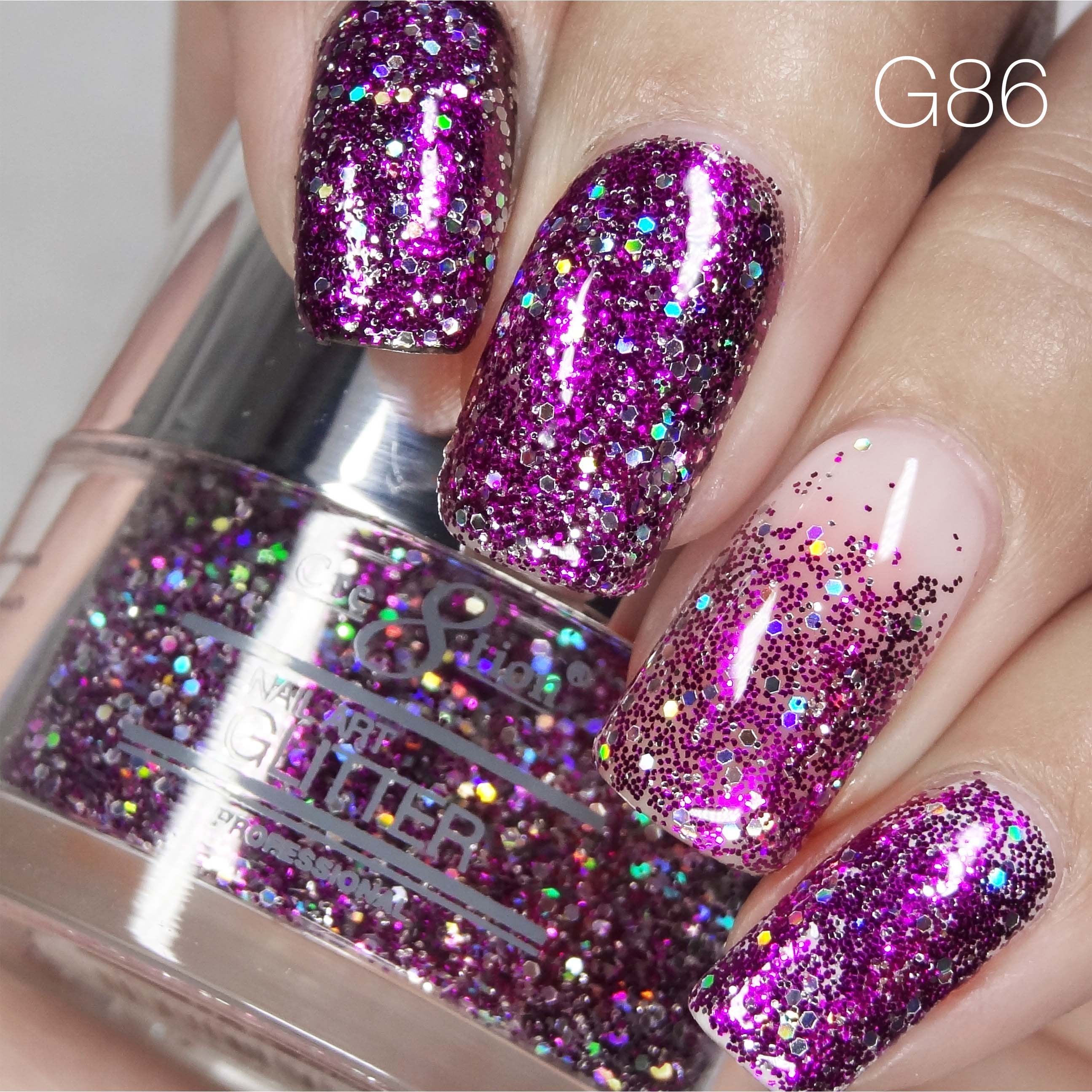Cre8tion Nail Art Glitter 1oz 30g 86