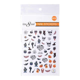 Cre8tion Nail Art Stickers - Halloween (14 Styles)
