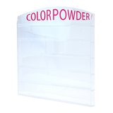 [In Store Only] Cre8tion Acrylic Wall Mounted Rack "Color Powder" 1oz 72 pcs - NEW!