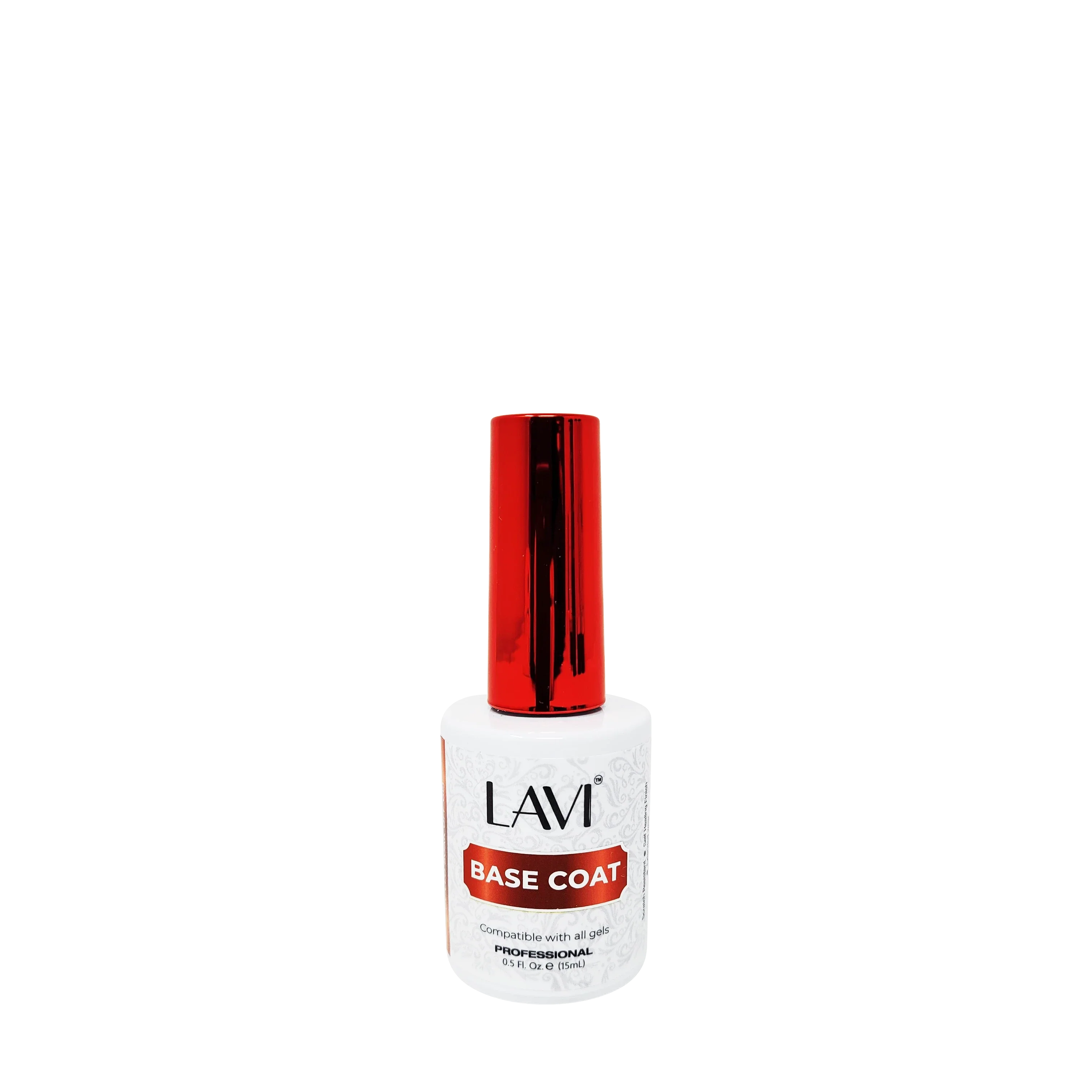 Lavi Base Coat 0.5oz, Version 1 (PK: 25 pcs/box, 200 pcs/case)