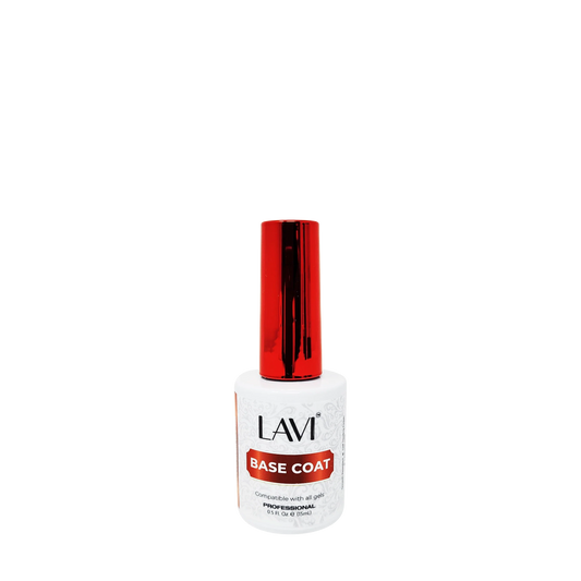 Lavi Base Coat 0.5oz, Version 1 (PK: 25 pcs/box, 200 pcs/case)