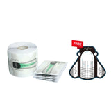 [Bonus Combo] Cre8tion Stiletto Nail Sculpture Form 200 pcs./roll - with 1 Free PVC Clear Nail Form