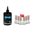 [Bonus Combo] Cre8tion Soak Off Gel Super White 8oz Refill - with 6 Free Size 0.5oz