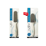 [Bonus Combo] Cre8tion Nickel Foot Files Long 2 Sides #28021 - with 1 Free Foot Files Oval 1 Side #28028