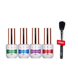[Bonus Combo] Cre8tion Dipping Powder Essentials - Combo 4pcs - with 1 Free Hami Dust Brush F04