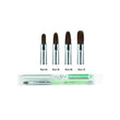 [Bonus Combo] Cre8tion Gel Brush Oval Combo 4 Sizes #04, #06, #08, #10