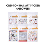 Cre8tion Nail Art Stickers - Halloween (14 Styles)