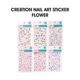 Cre8tion Nail Art Sticker Flower (26 Styles)
