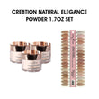 Cre8tion Natural Elegance Powder - Full Set 36 Colors w/ 1 Set Color Chart