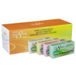 Cre8tion Short Assorted Pumice Sponges Multi 6 Colors Mixed 24 pcs/Box