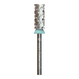 HNS DIAMOND NAIL DRILL BITS 3/32" SMALL BARREL  CROSS CUT (SILVER)